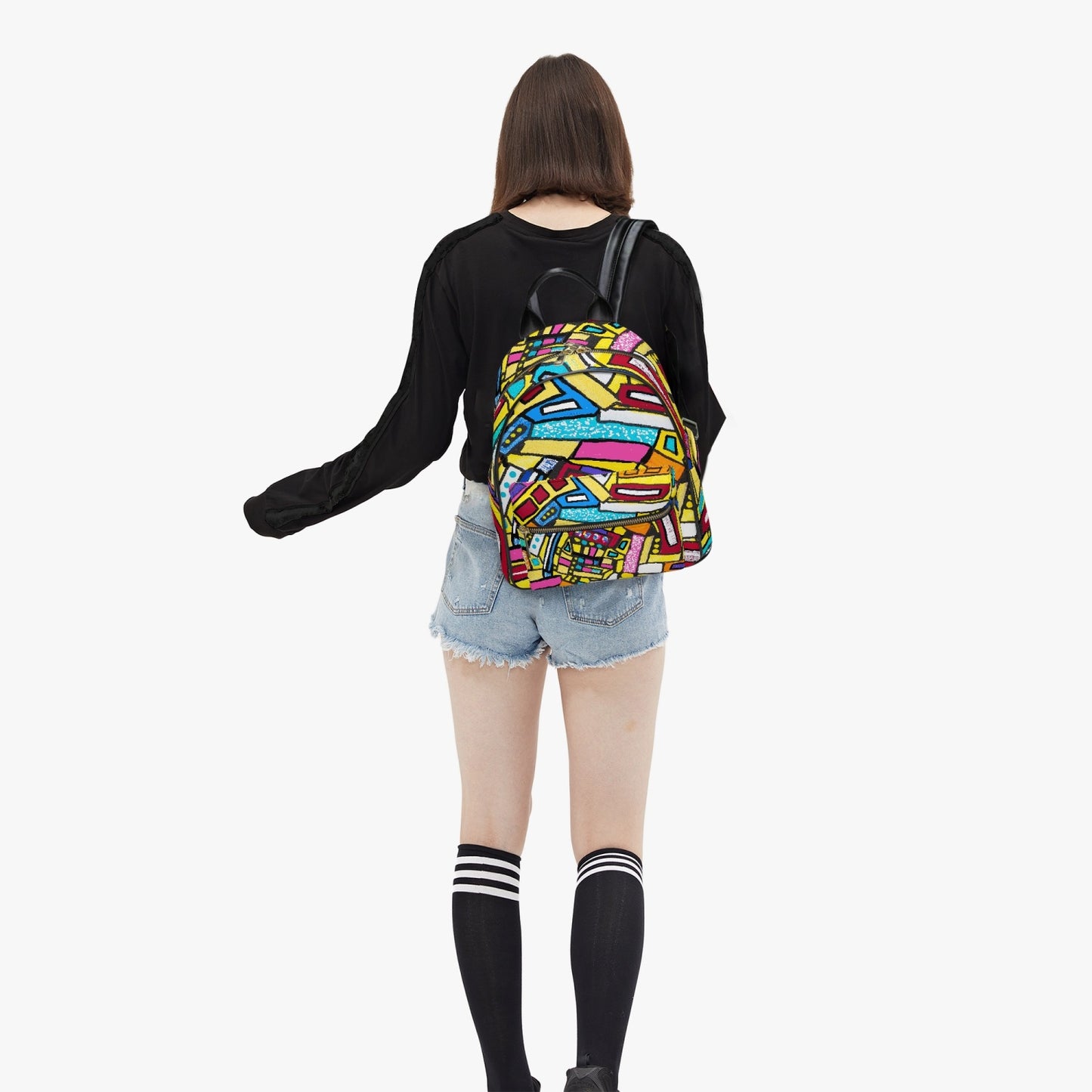 In All Directions PU Backpack