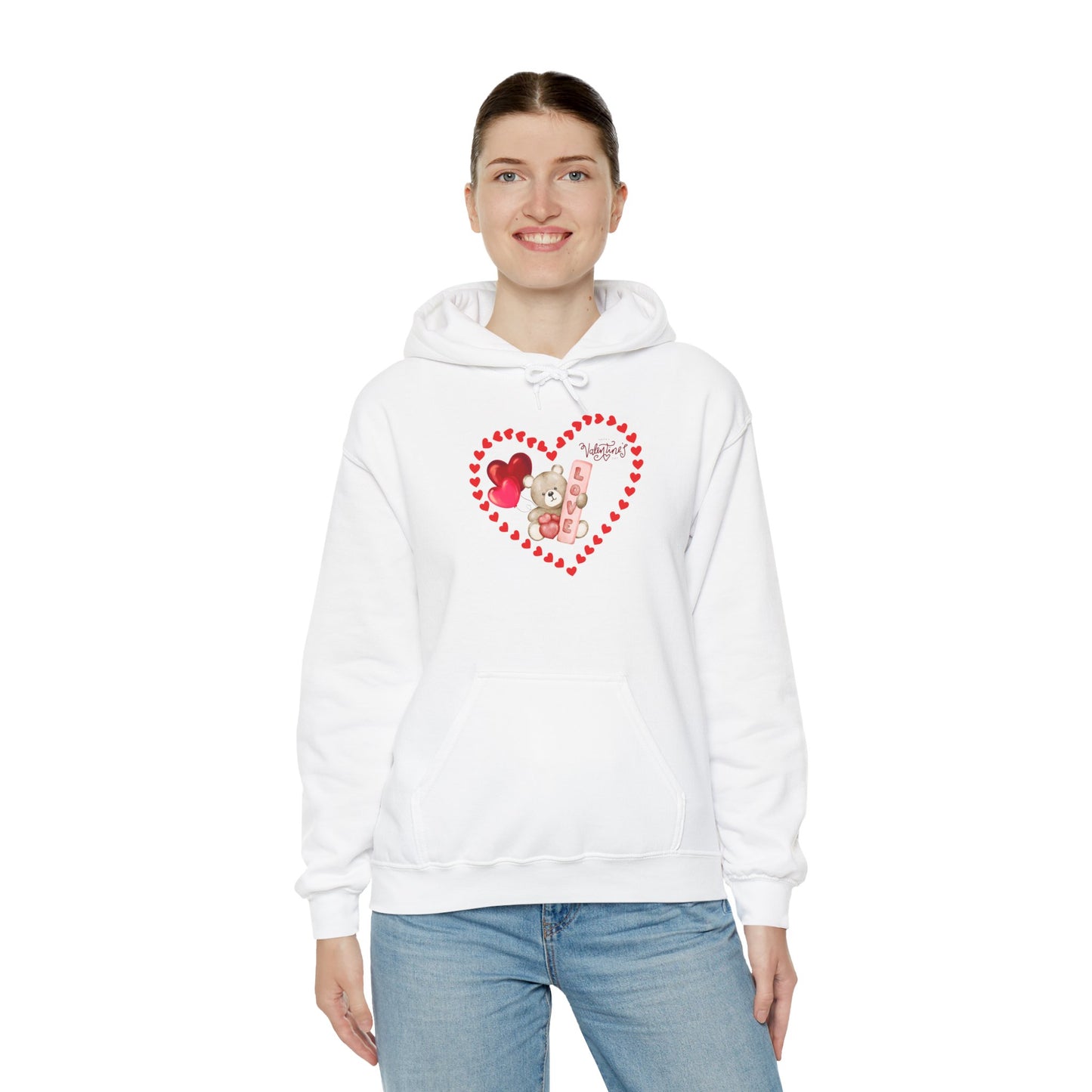 Valentine Heavy Blend™ Hooded Sweatshirt