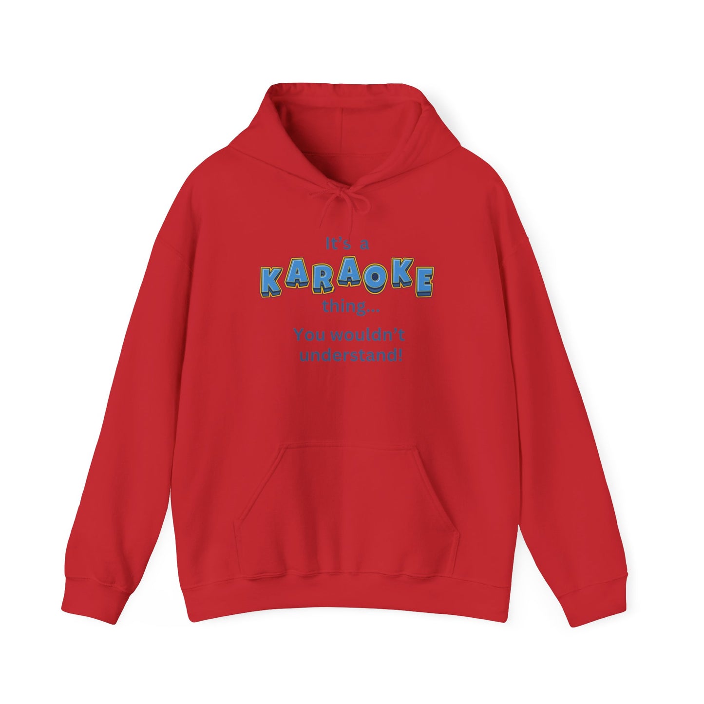 Karaoke Thing Hooded Sweatshirt