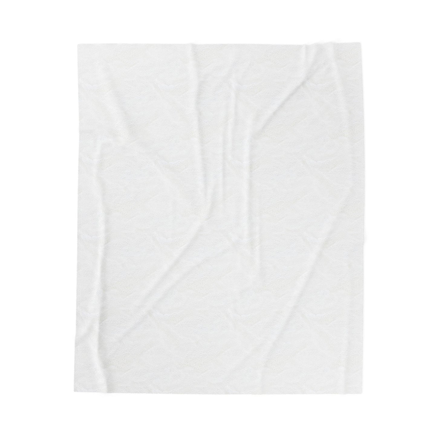 Memorial Photo Velveteen Blanket — Personalized Tribute Throw with Doves & Scripture