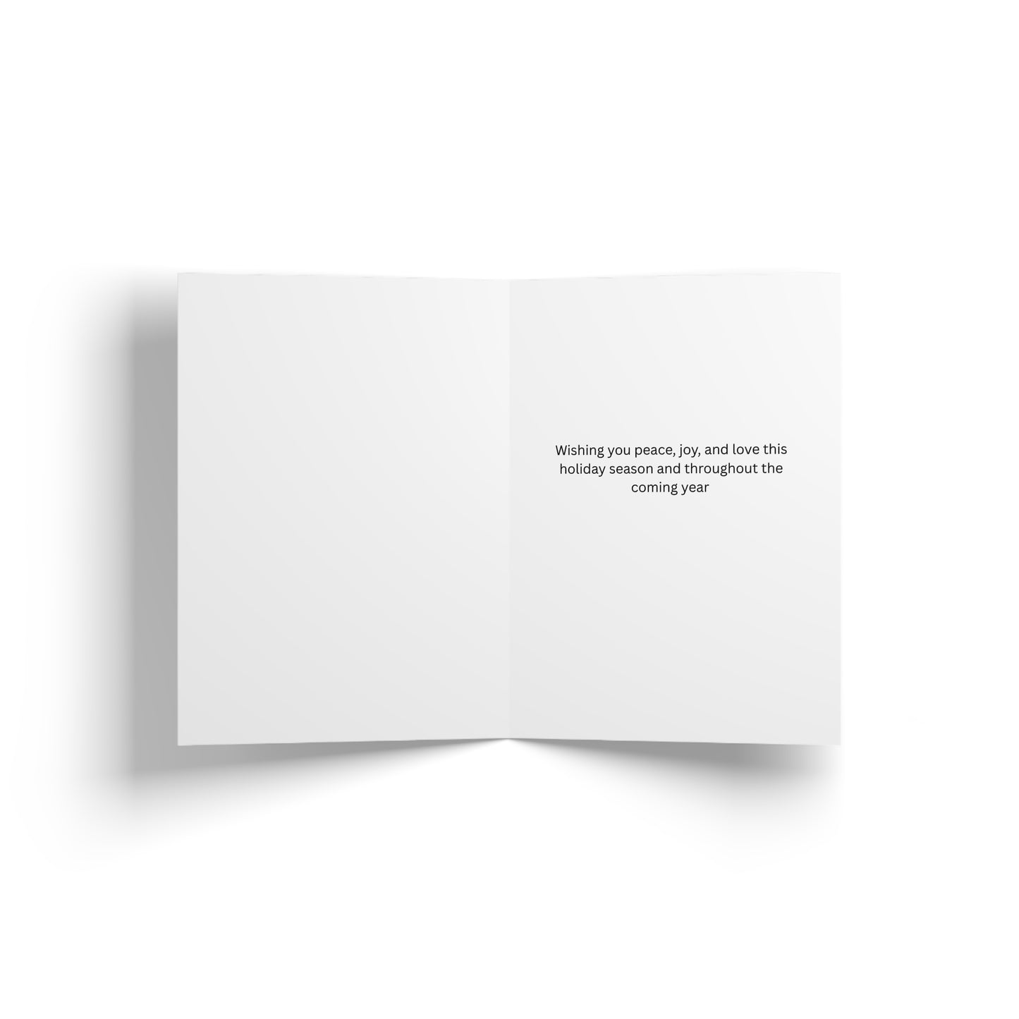 Merry Christmas Carolers Greeting Card — Festive Black Girl Choir Holiday Card