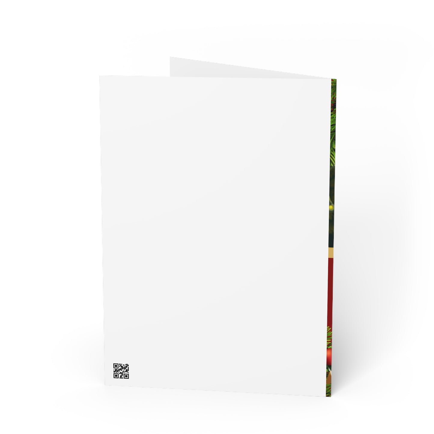 Merry Christmas Greeting Card — Festive Couple Holiday Card