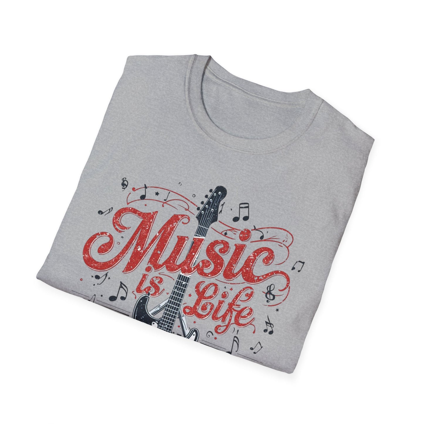 Music Is Life T-Shirt — Retro Musical Graphic Tee