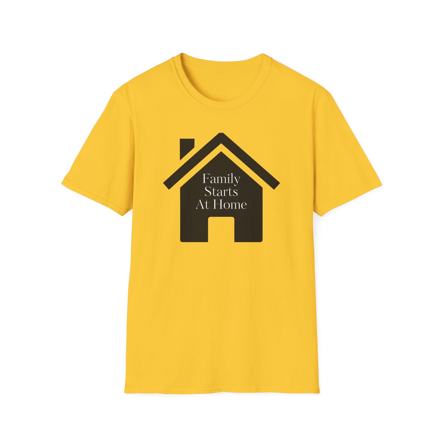 Family Starts At Home Unisex T-Shirt