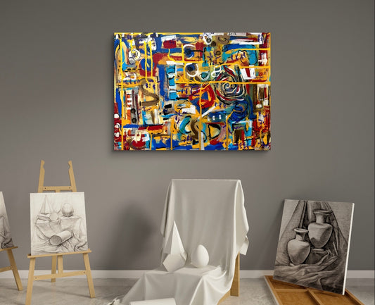 Transit Elements Fine Art Painting