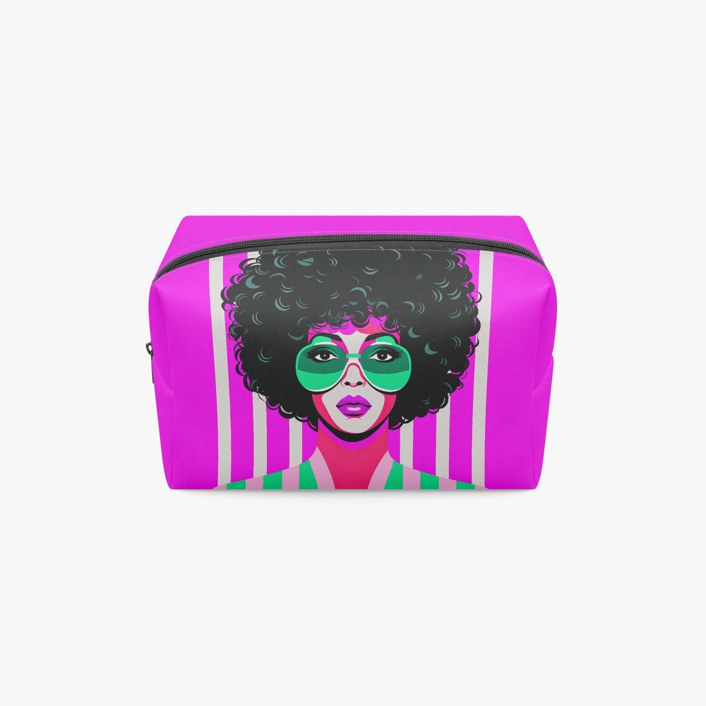 Pink Mama Large Capacity Travel Makeup Bag