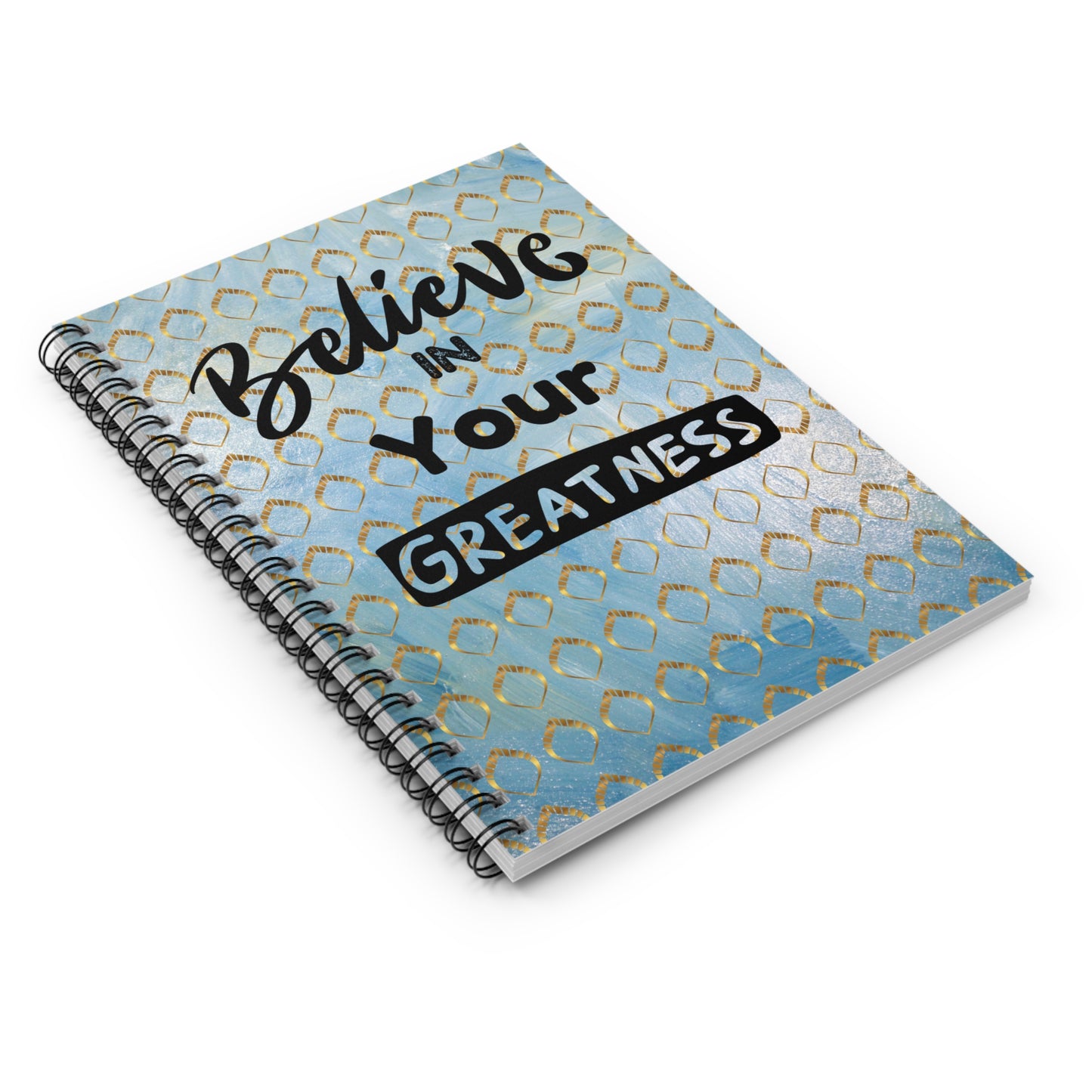 Believe Spiral Notebook - Ruled Line