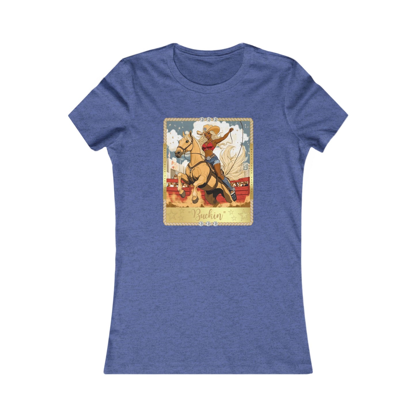 Vintage Western Rodeo Graphic Tee, Casual T-Shirt, Gift for Cowgirls, Country Style Shirt, Rodeo Fan Apparel, Summer Fashion