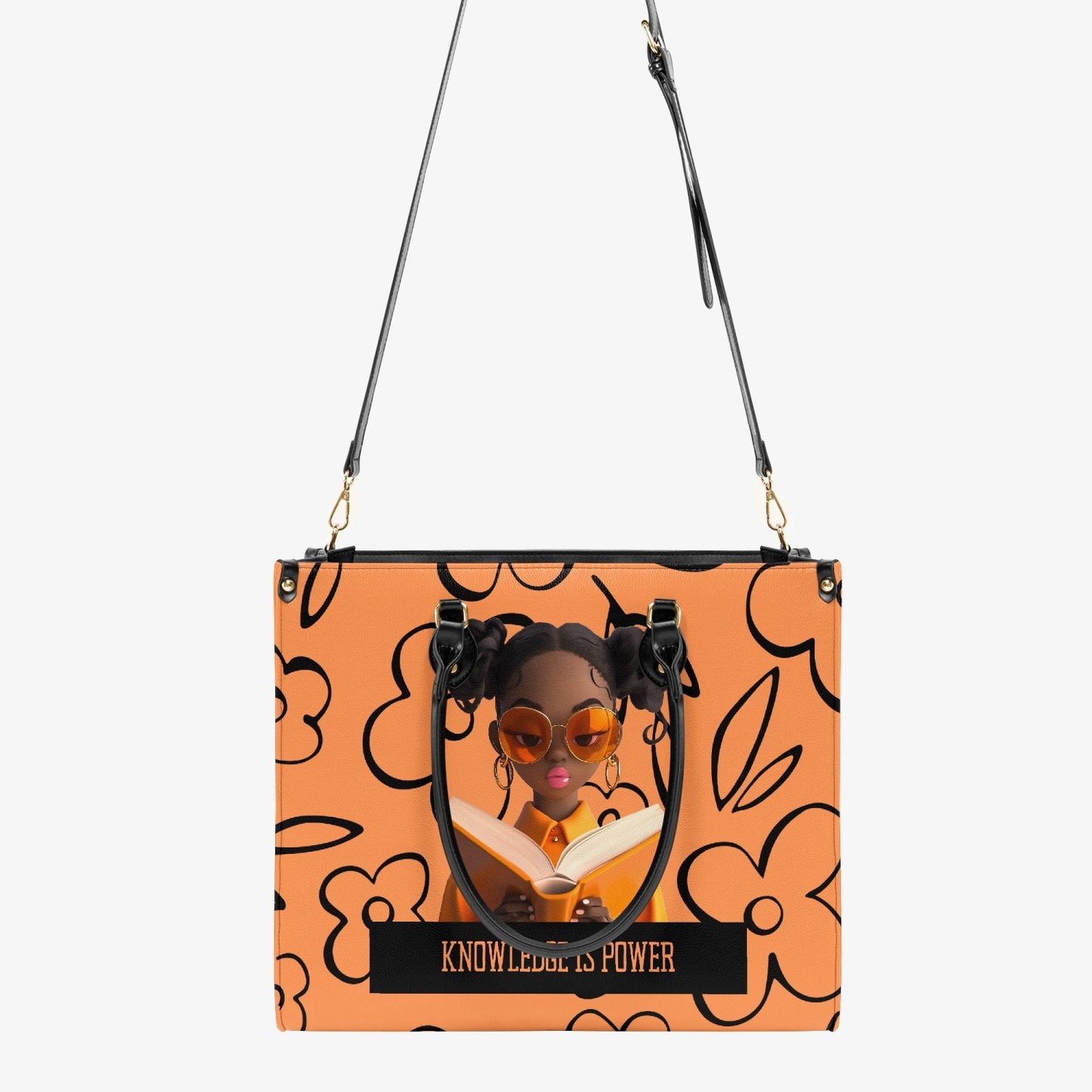 Knowledge is Power - Orange Women's Tote Bag