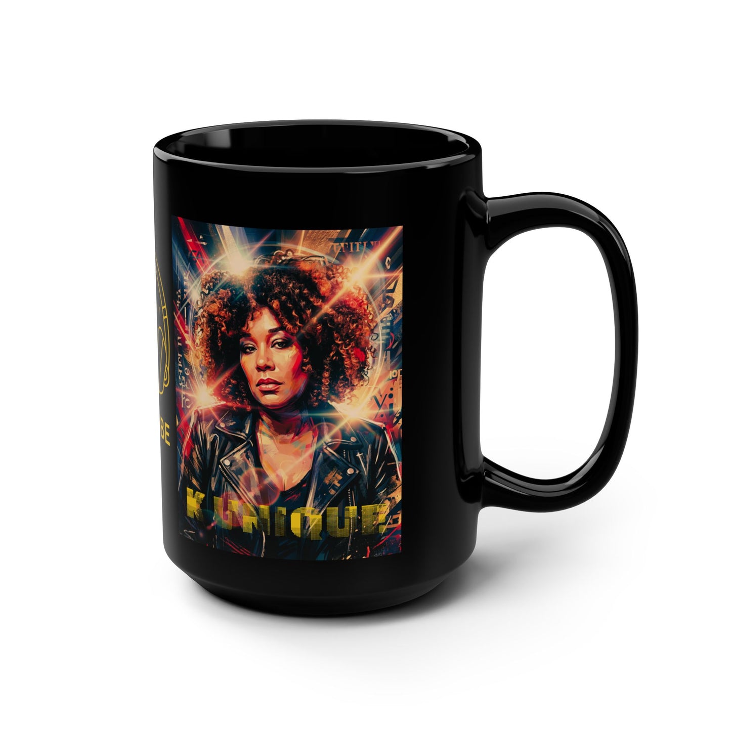 Live With K Unique Black 15oz Mug —