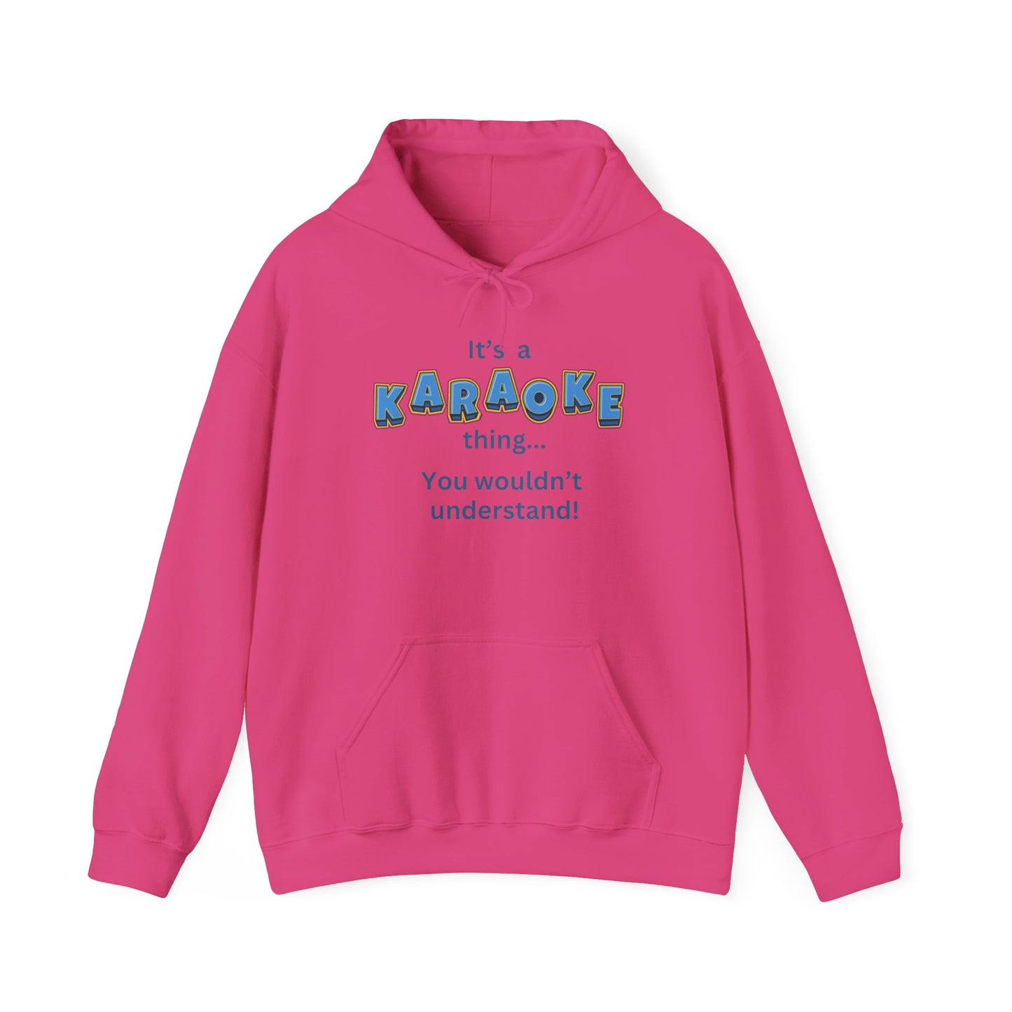 Karaoke Thing Hooded Sweatshirt