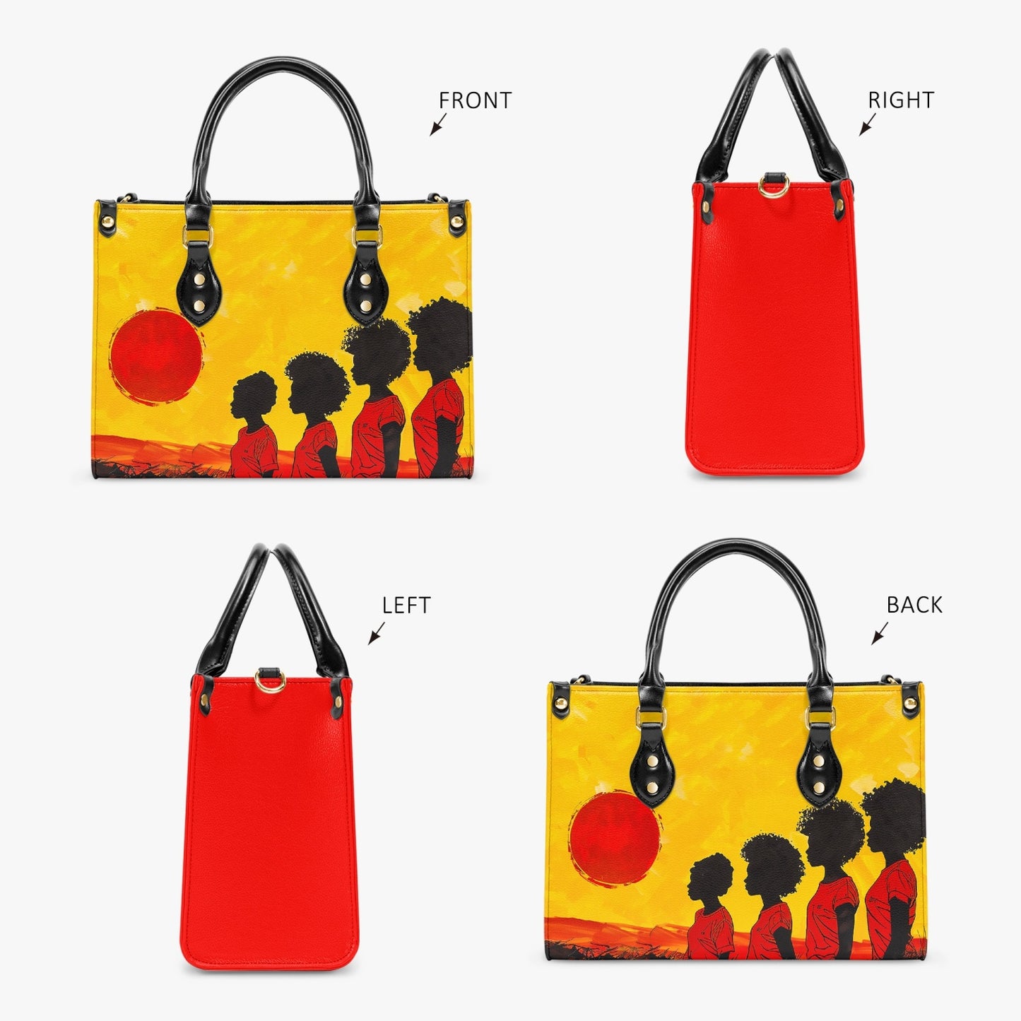 Red Sun  Women's Tote Bag