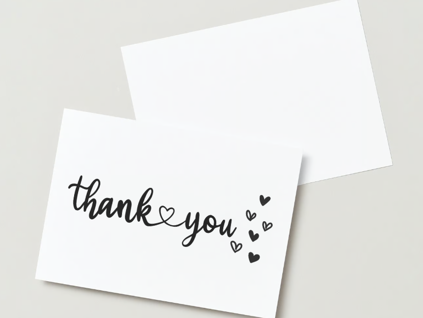 Thank You Cards Set