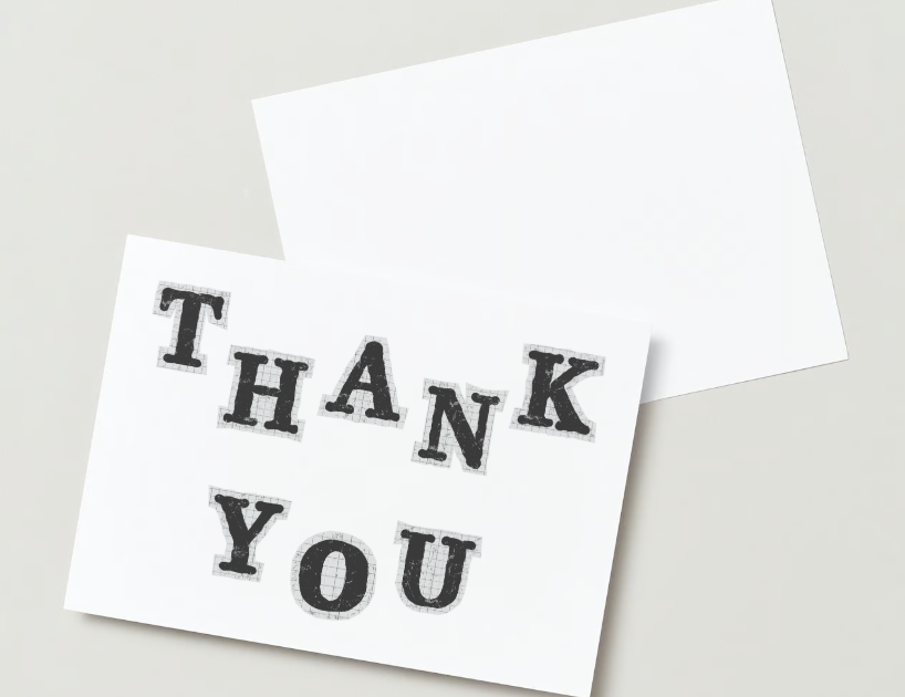 Thank You Cards Set