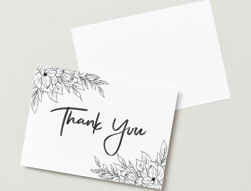 Thank You Cards Set