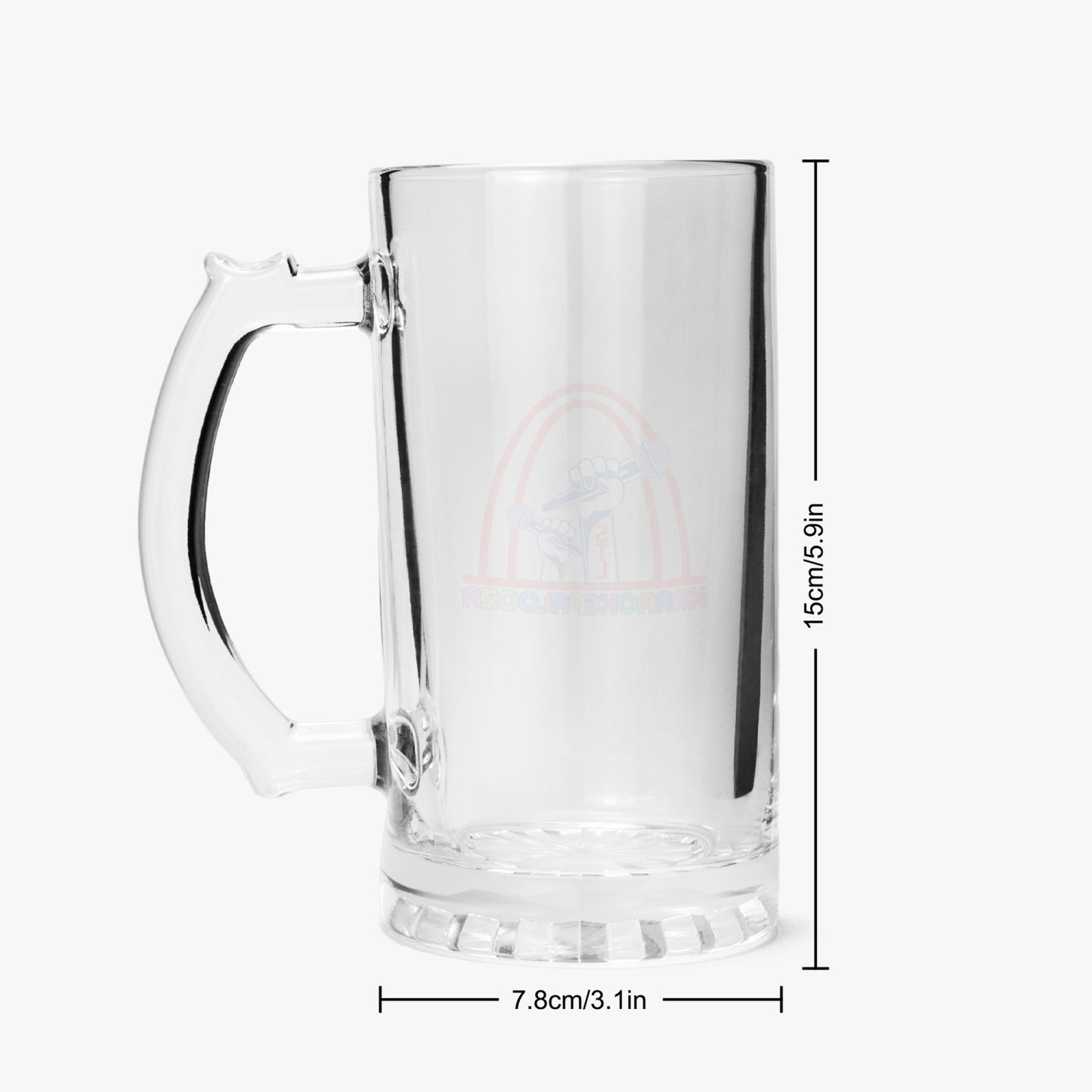 Karaokepalooza 16oz Beer Mug