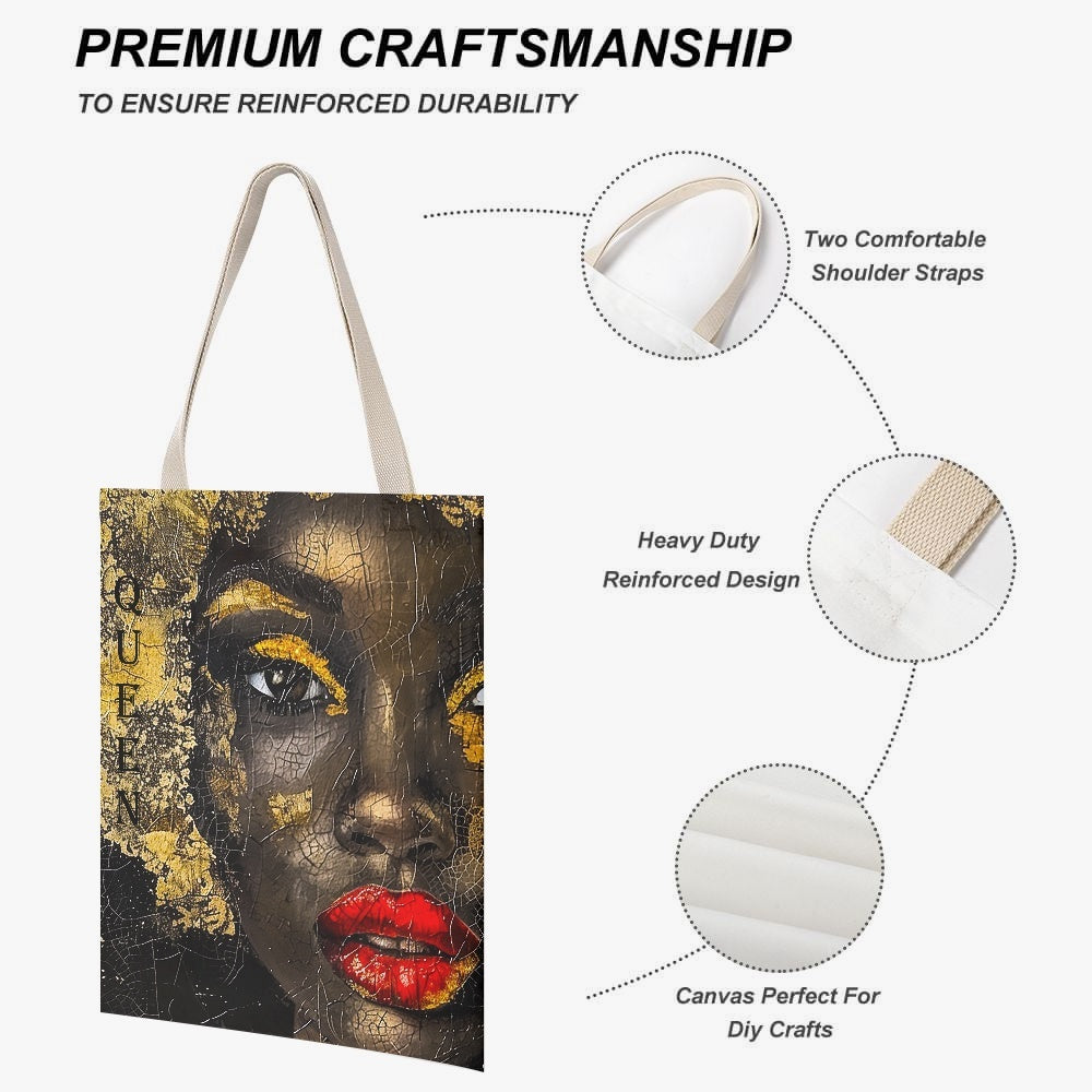 Queen Canvas Tote Bag