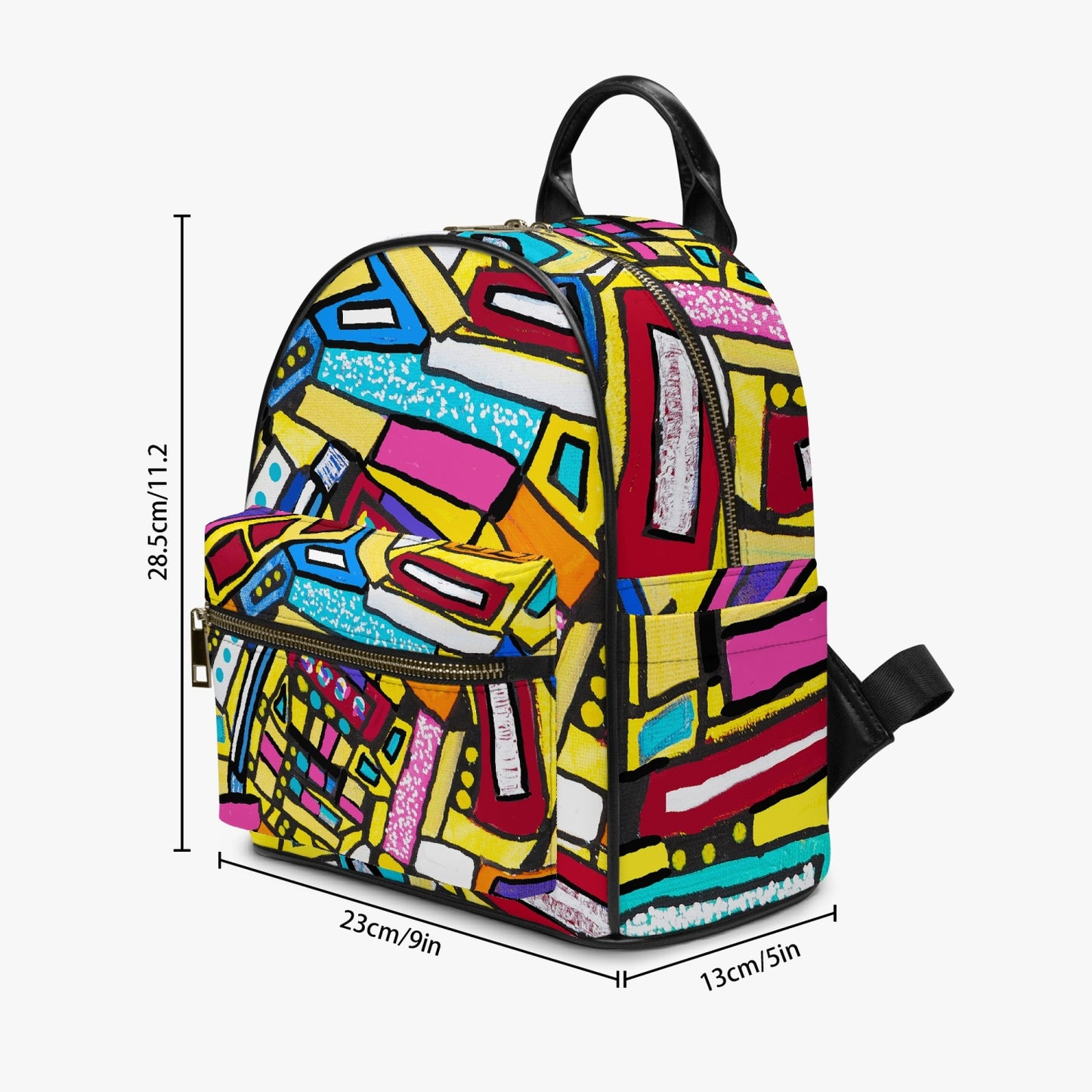 In All Directions PU Backpack