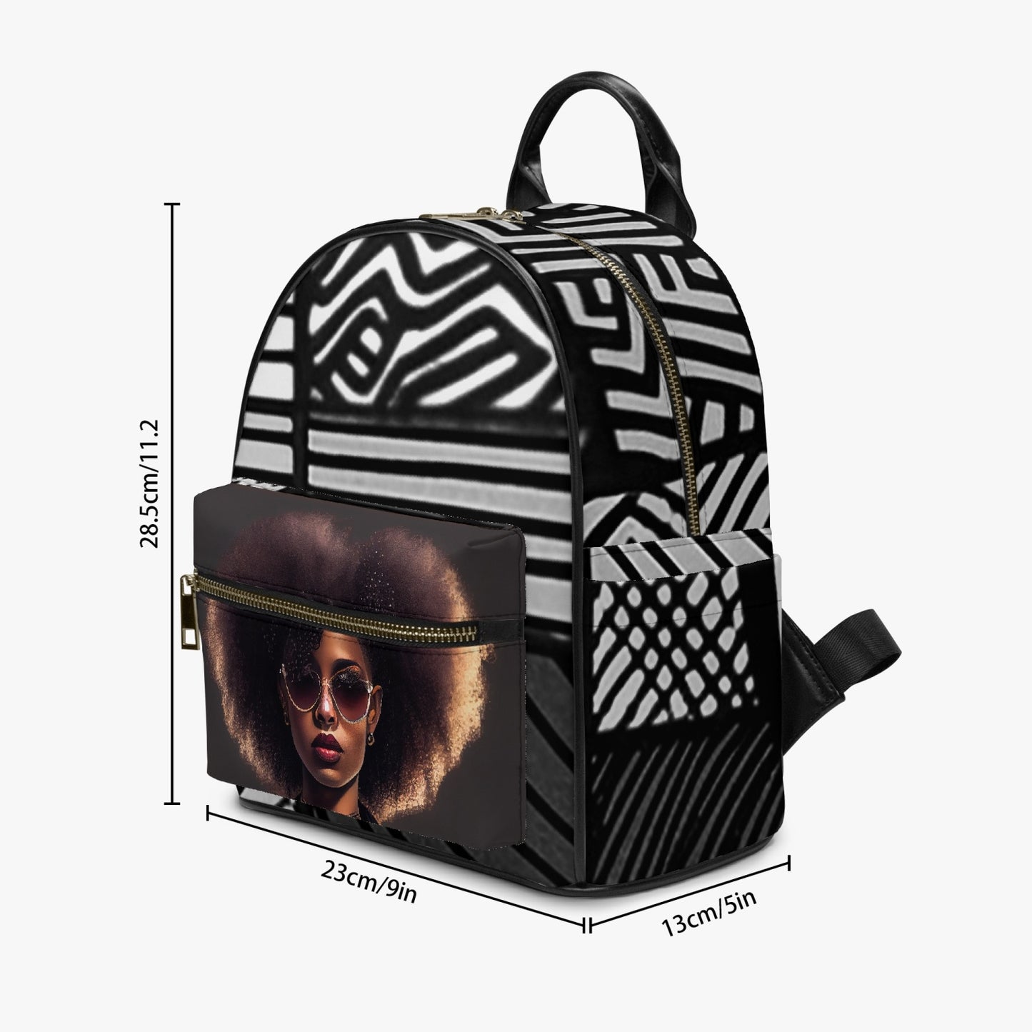 Afrocentric II PU Backpack