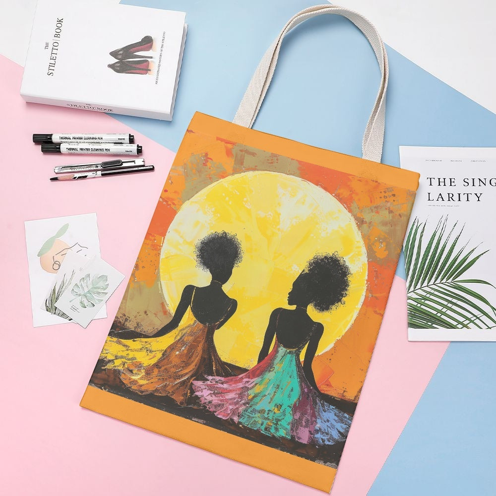 Sitting Pretty Canvas Tote Bag