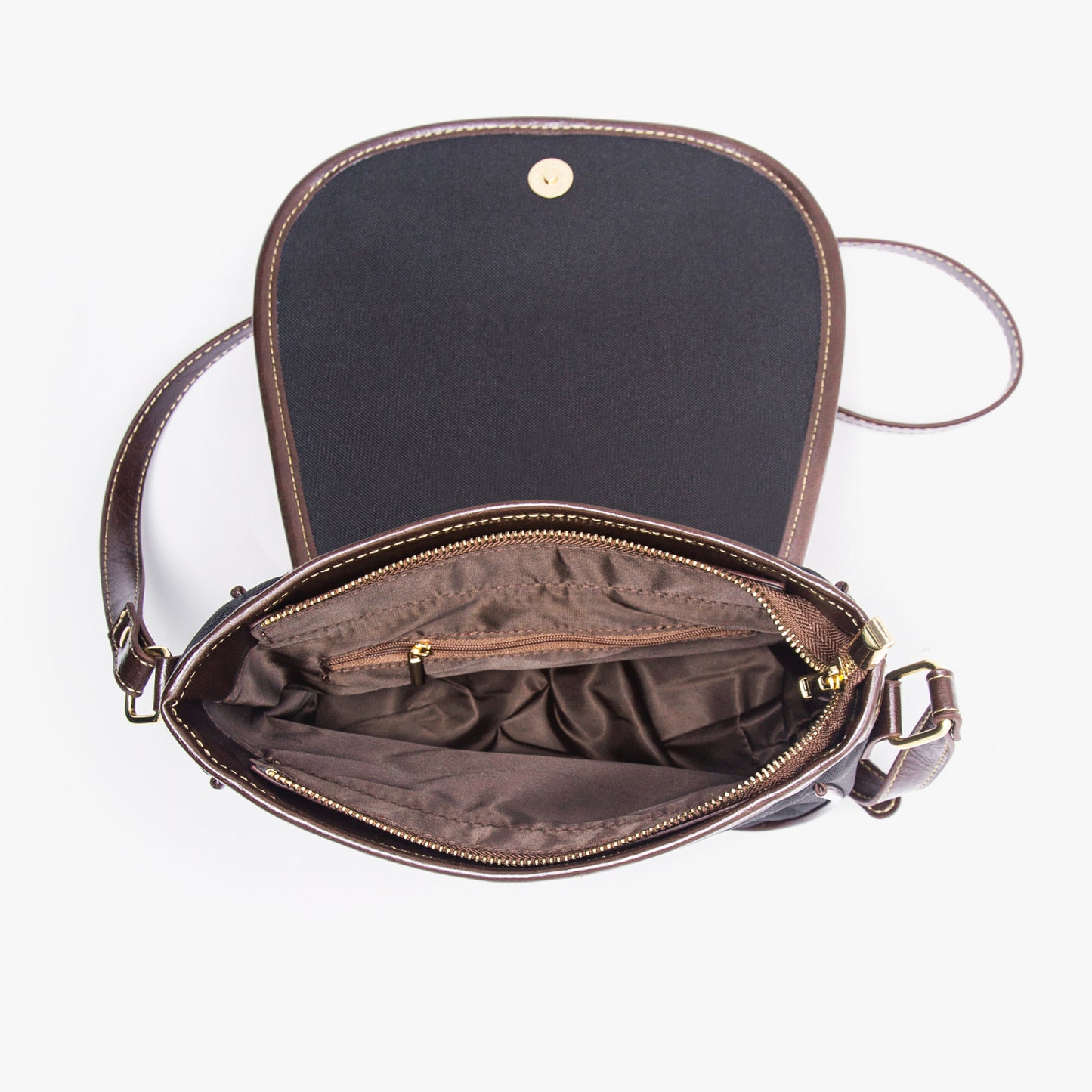 Beauty Within Flap Saddle Bag