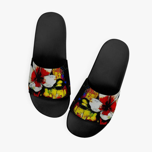 Lady Flower White Casual Sandals