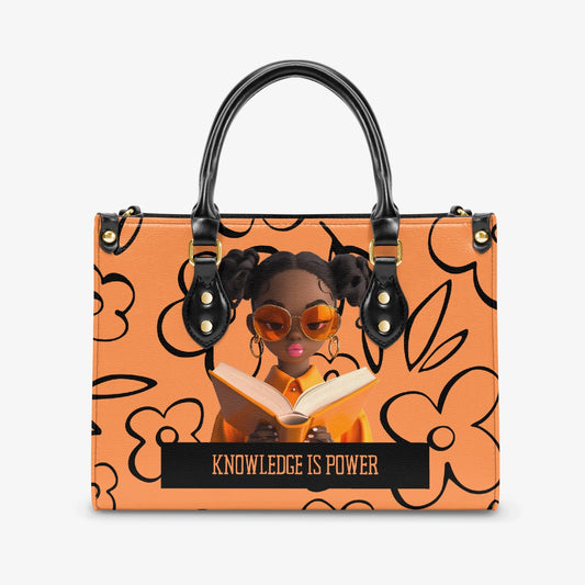 Knowledge is Power - Orange Women's Tote Bag