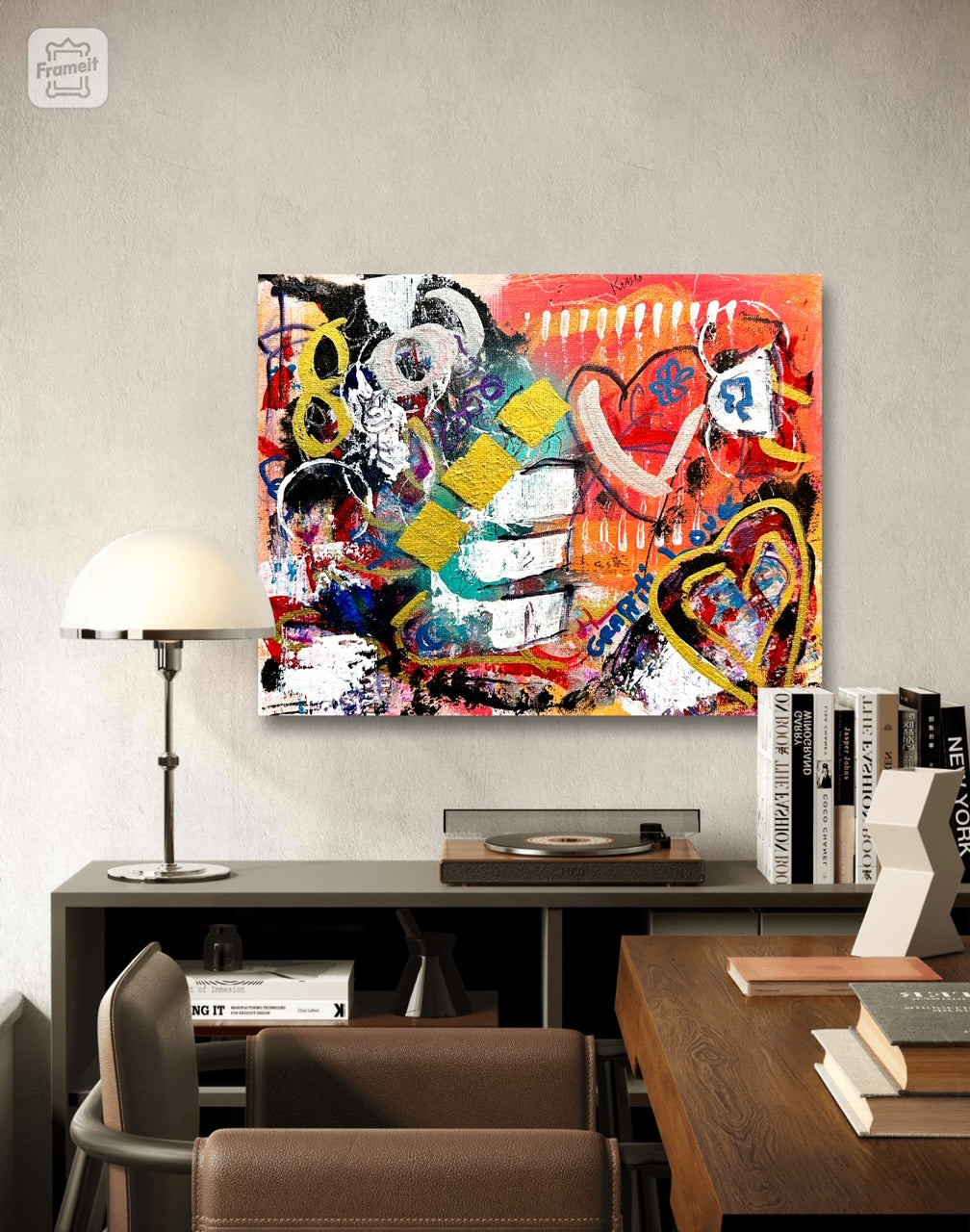 Hearts of Paris - Fine Art Painting