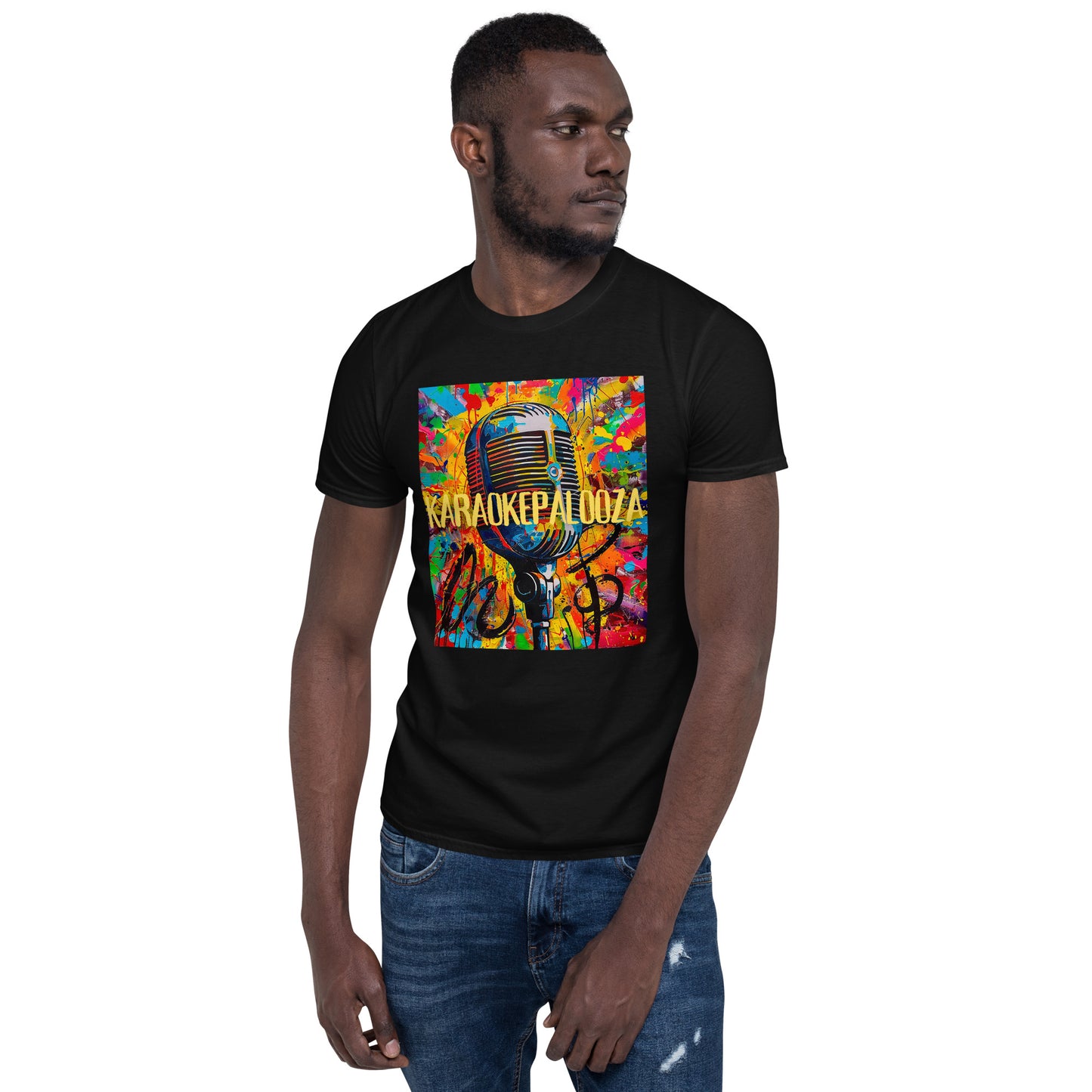 Karaokepalooza Abstract  Unisex T-Shirt