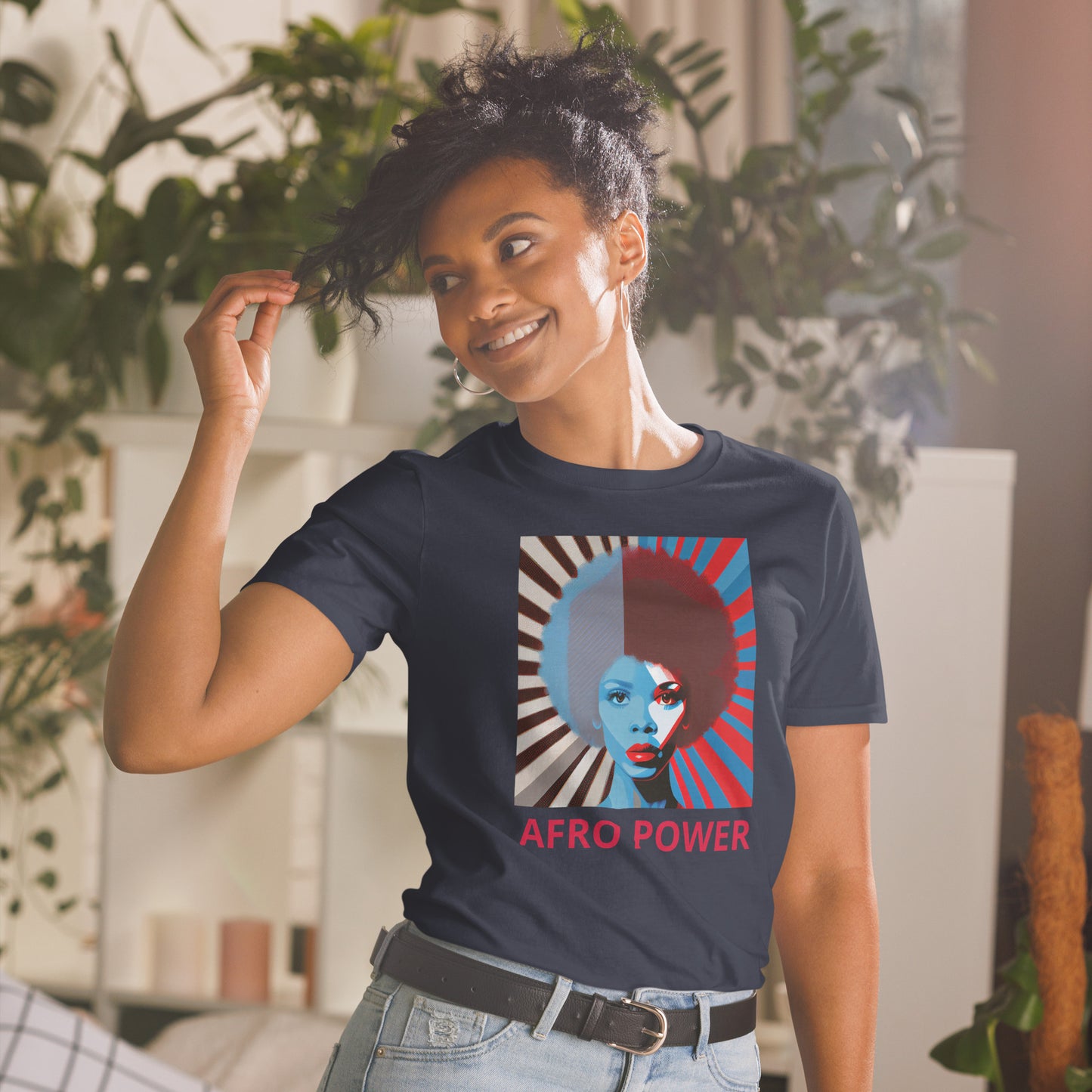 Afro Power/Retro - T Shirt