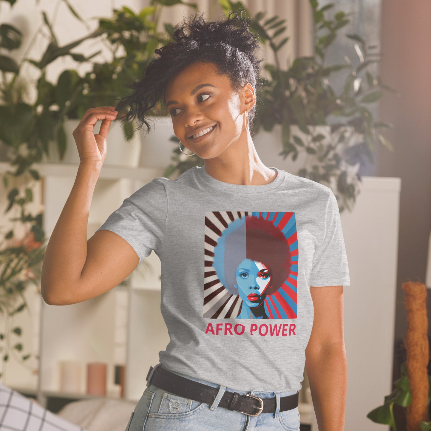 Afro Power/Retro - T Shirt