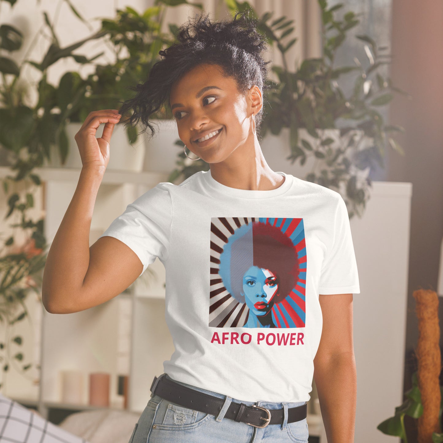 Afro Power/Retro - T Shirt