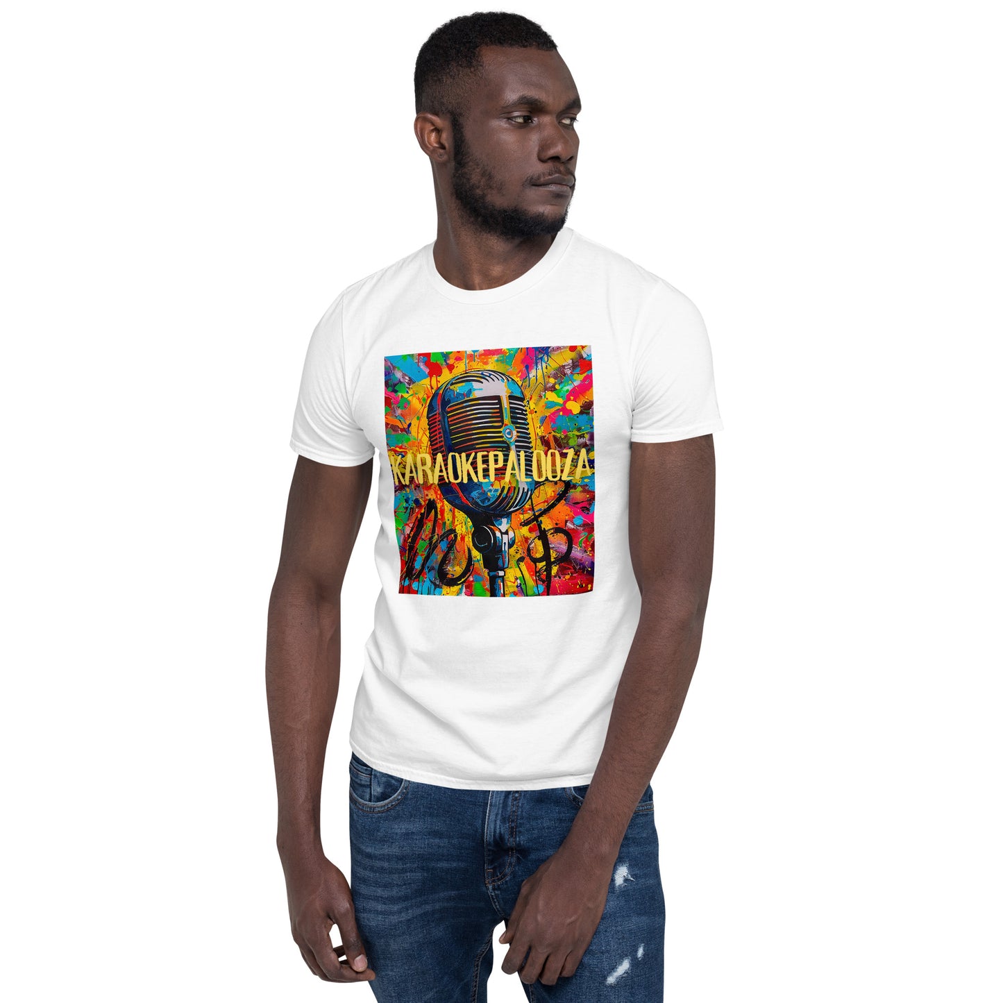 Karaokepalooza Abstract  Unisex T-Shirt