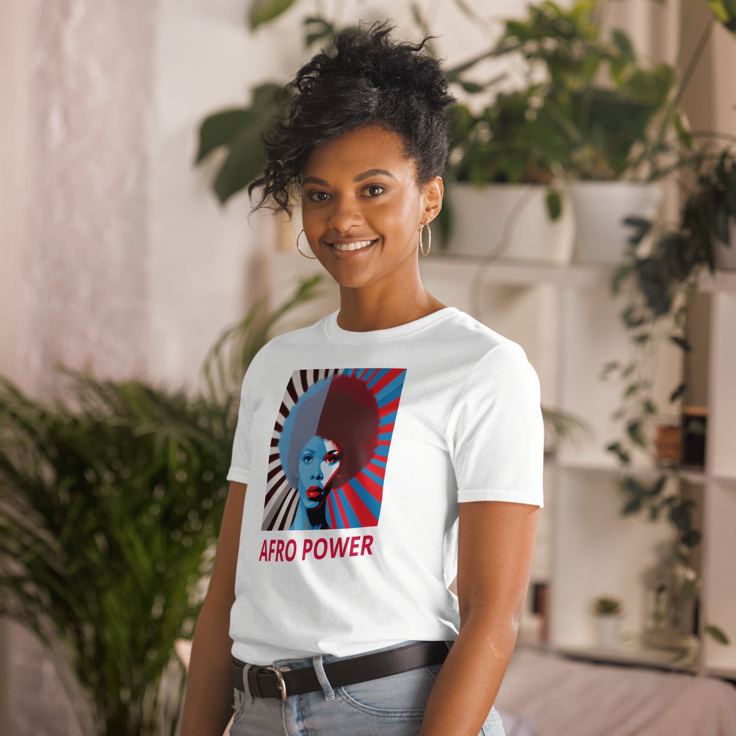 Afro Power/Retro - T Shirt