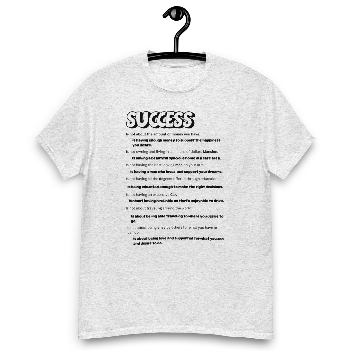 Success Blk Unisex Classic Tee