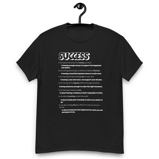 Success Wht Unisex Classic Tee