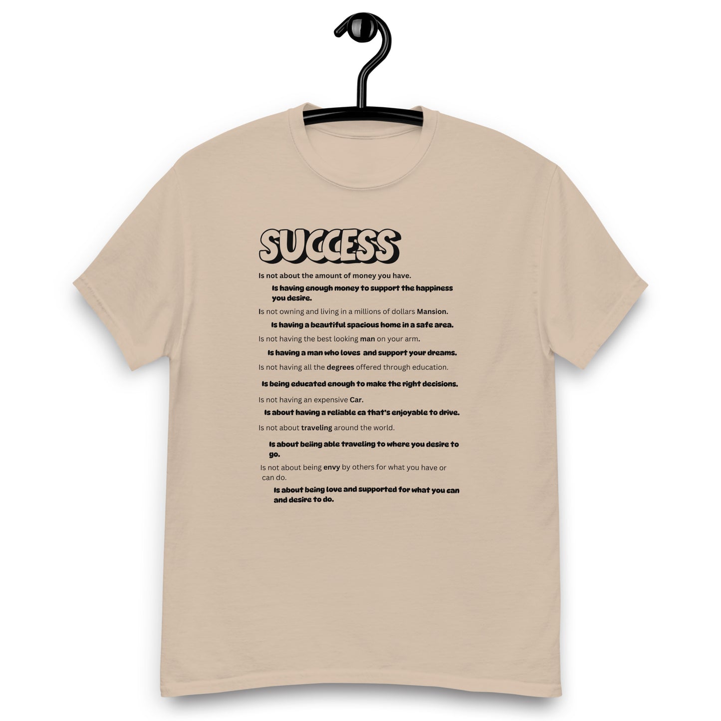 Success Blk Unisex Classic Tee