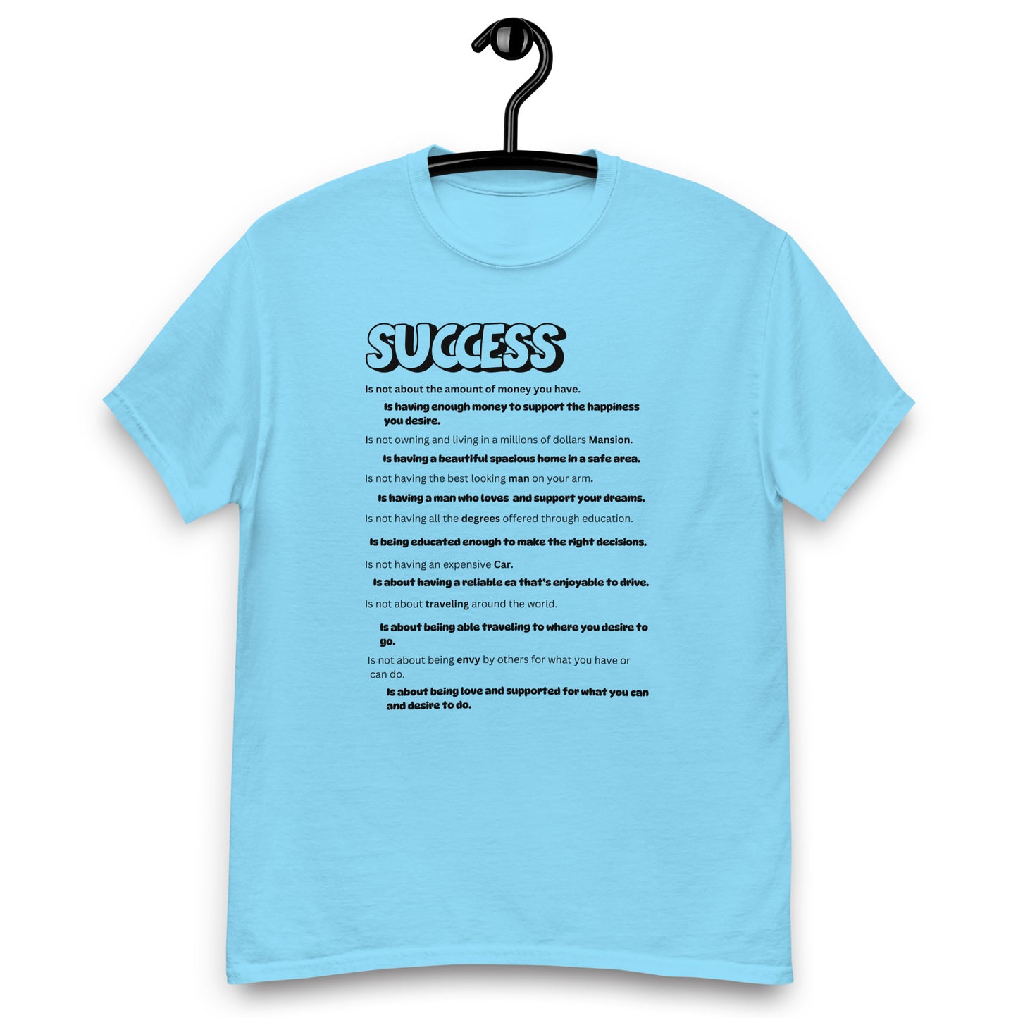 Success Blk Unisex Classic Tee