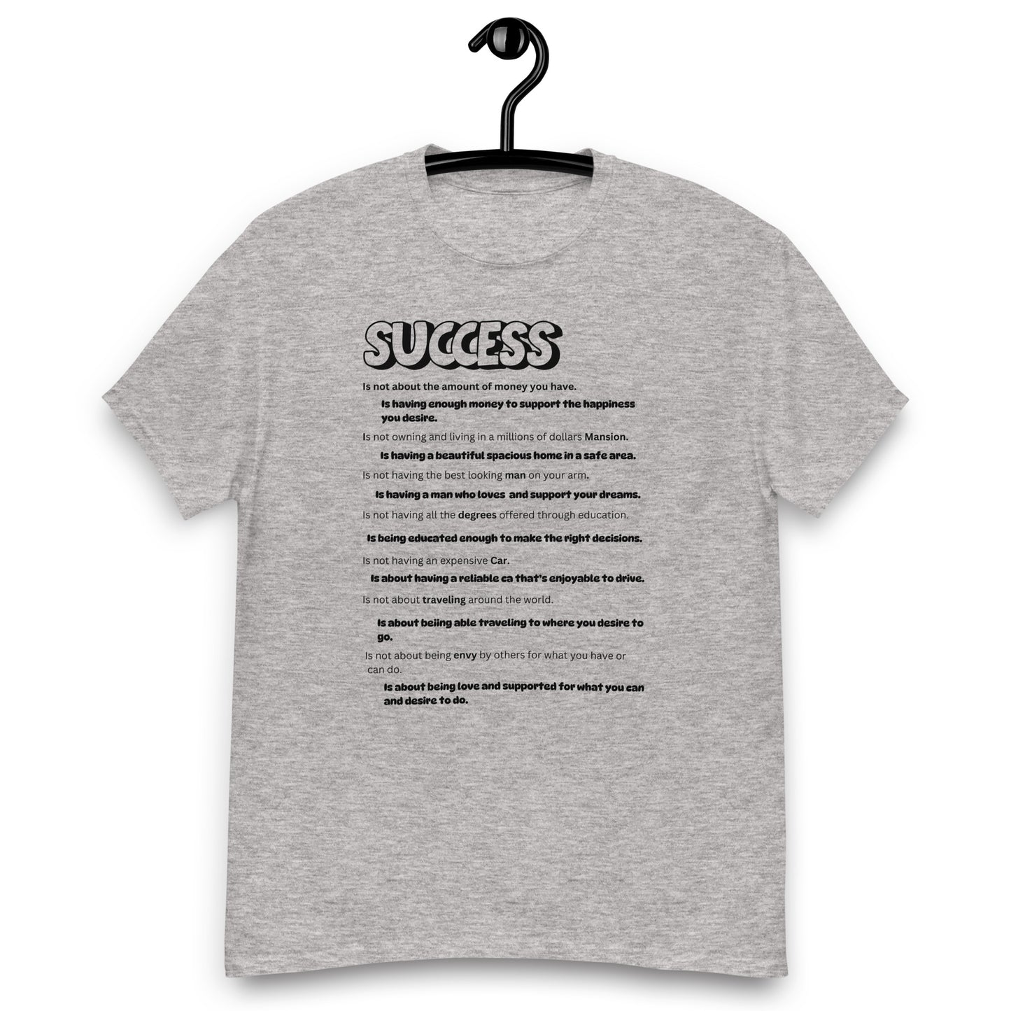 Success Blk Unisex Classic Tee