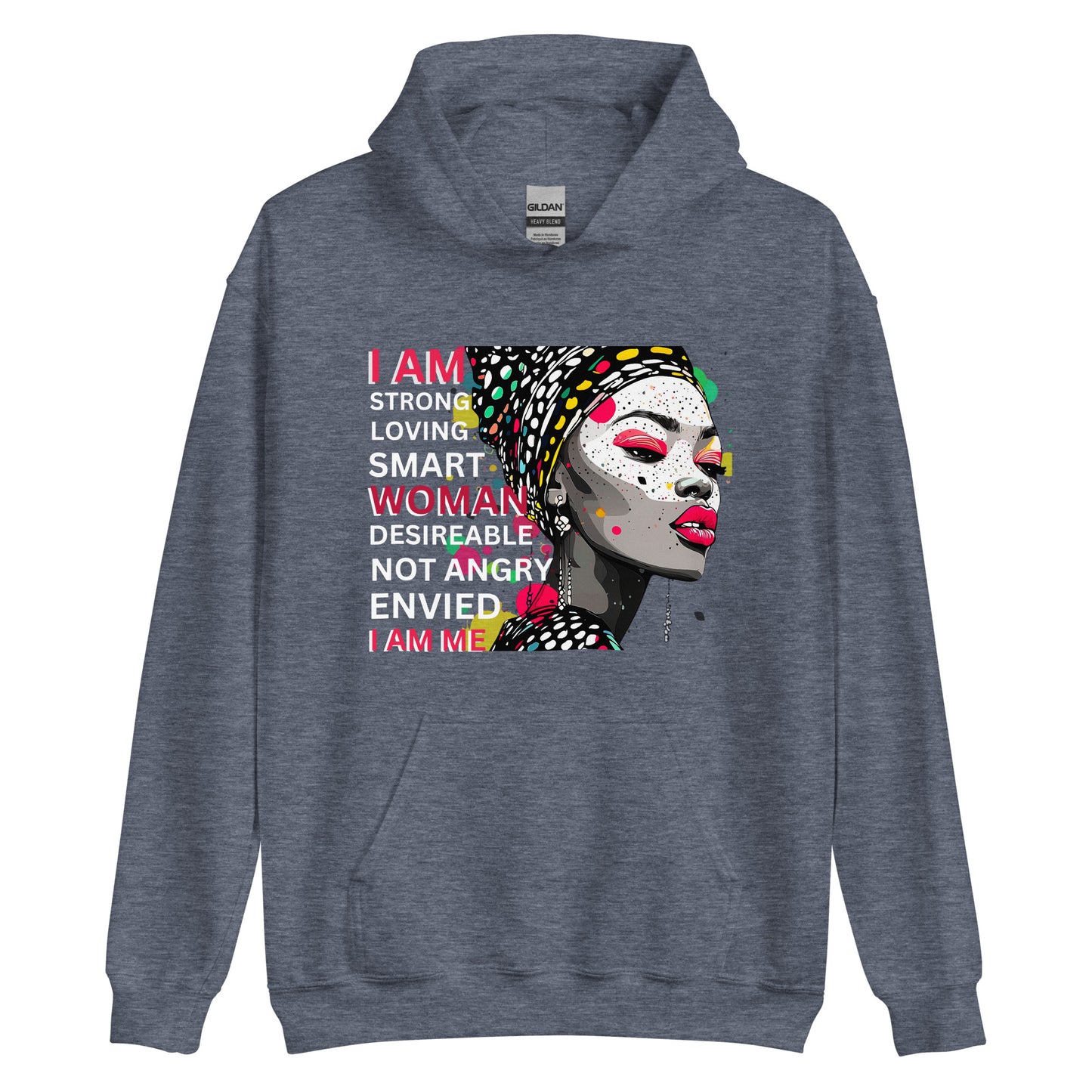 I AM/Black -Hoodie