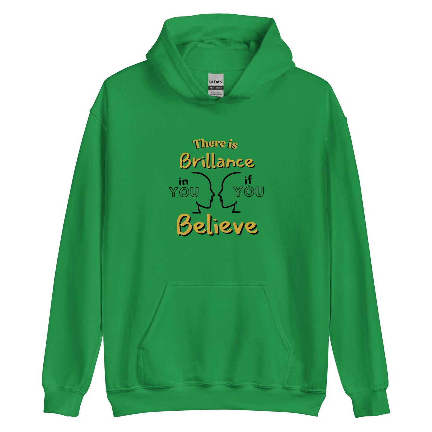 Brilliance/Black Unisex Hoodie