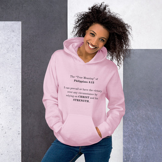 Phil 4:13BLK  Hoodie