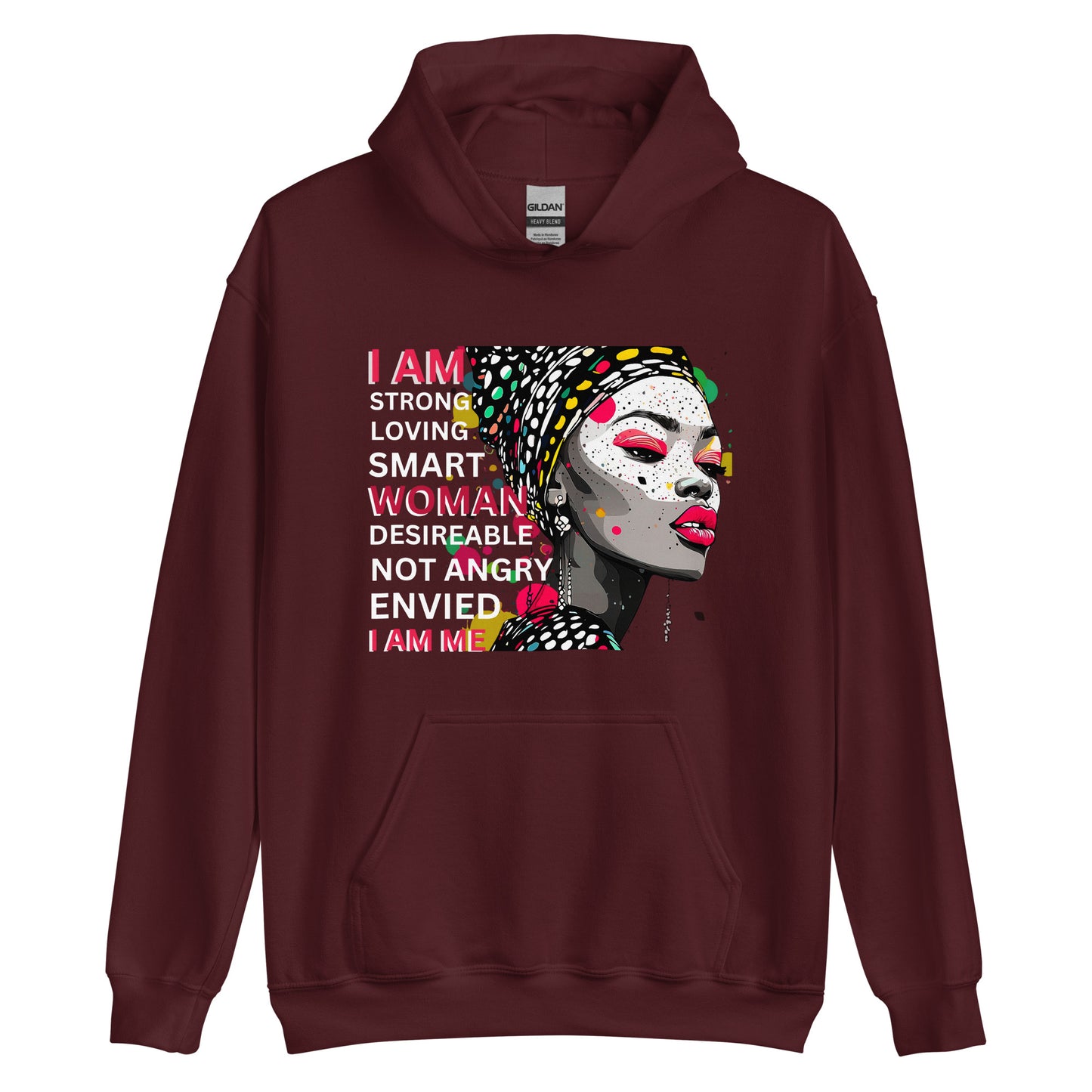 I AM/Black -Hoodie