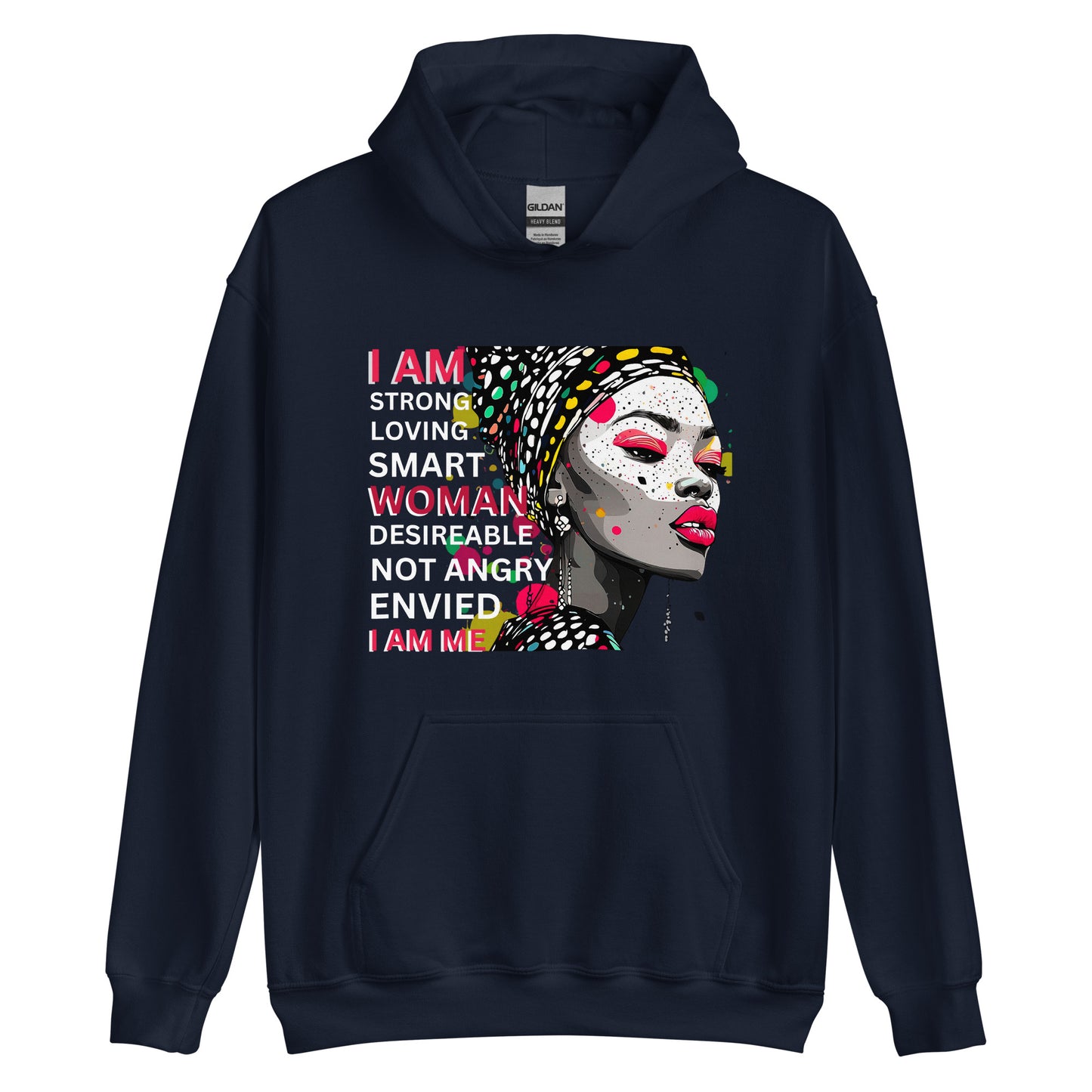 I AM/Black -Hoodie