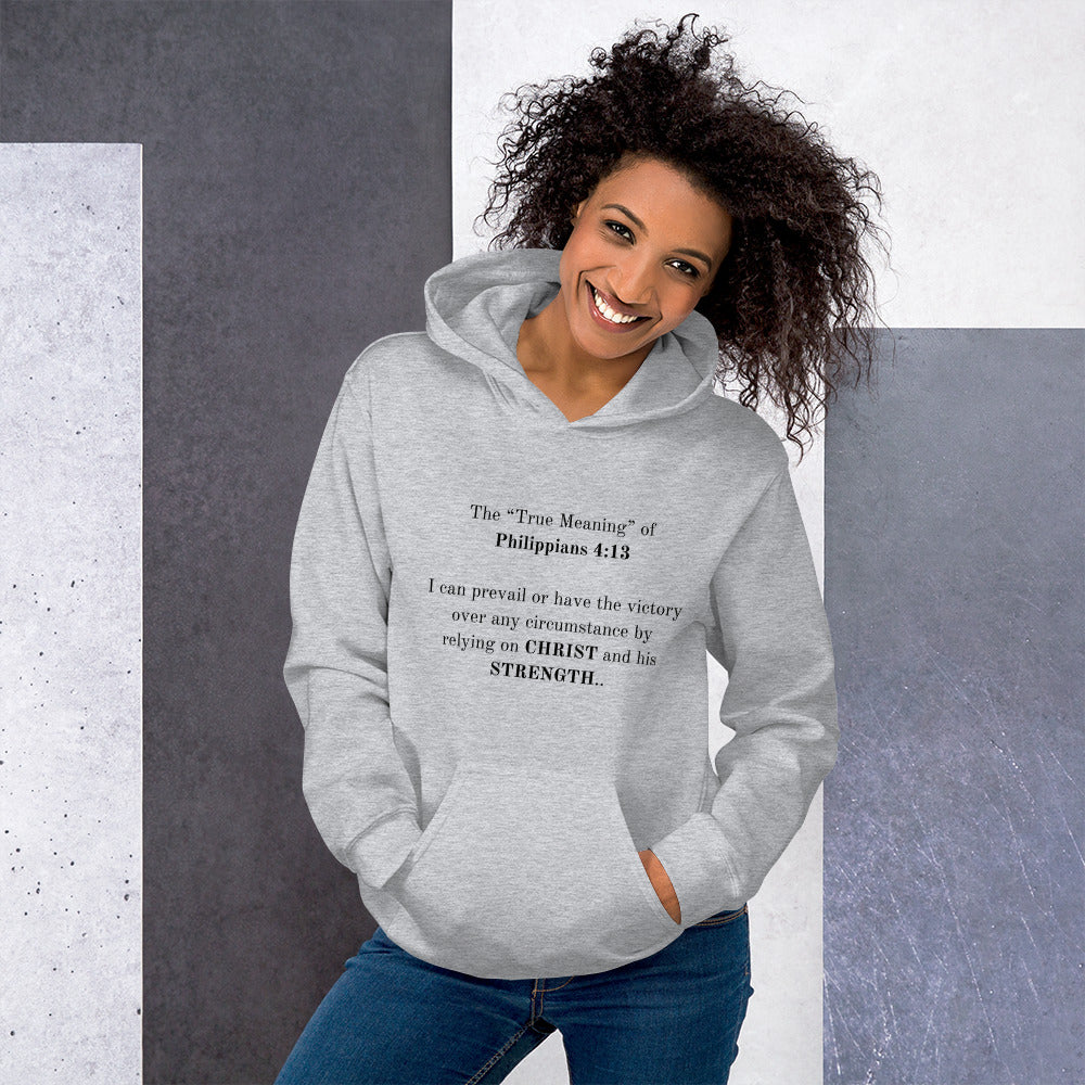 Phil 4:13BLK  Hoodie