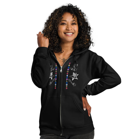 Karaokepalooza heavy blend zip hoodie