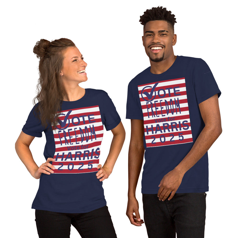 Vote For Harris Unisex t-shirt