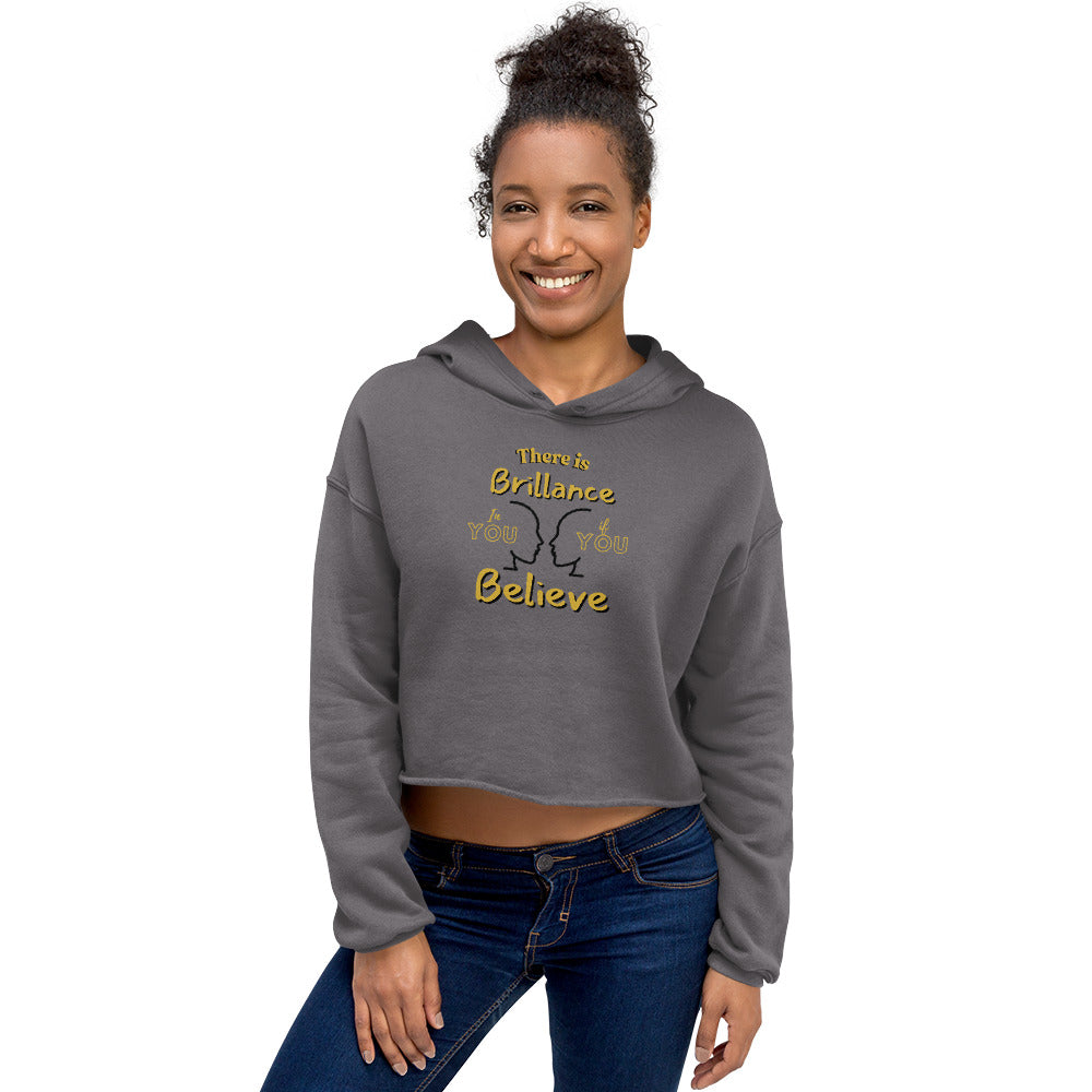 Brilliance Crop Hoodie