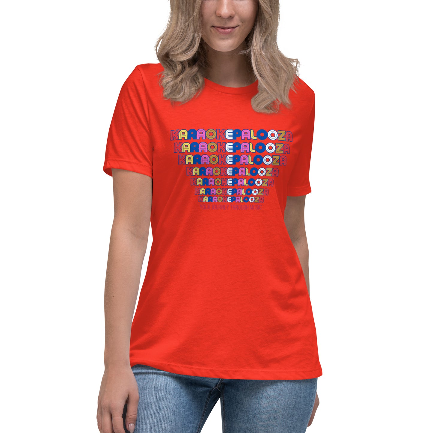 Karaokepalooza Women's Relaxed T-Shirt